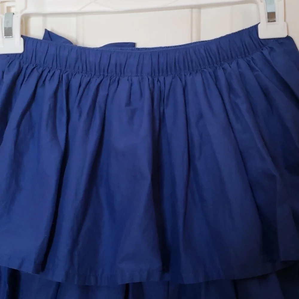 Gymboree Blue Ruffle Skirt Size 8